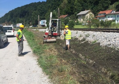 Škofljica - Ljubljana - čiščenje trase